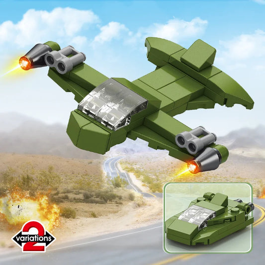 Image of the sky striker building block.