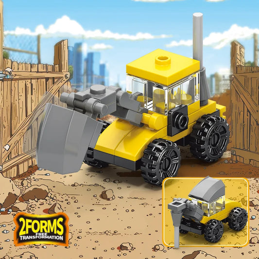 Excavator Building Block (1Pc)