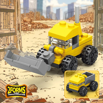 Bulldozer Building Block (1Pc)