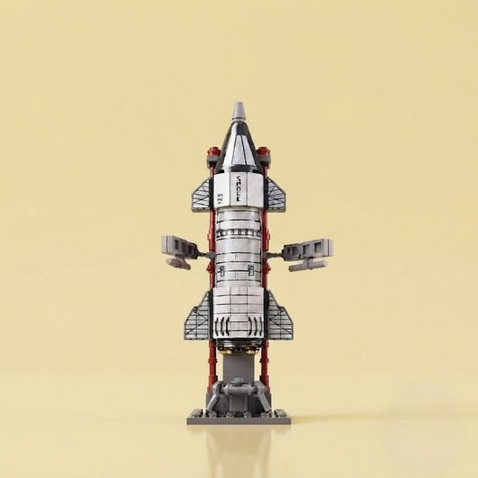 Star Mission Rocket Building Block (1Pc)