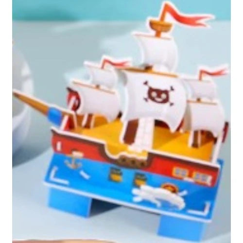 Adventure Pirate Ship 3D Puzzle (1Pc)