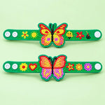 Floral Butterfly Bracelet Diamond Painting Kit (1Pc)
