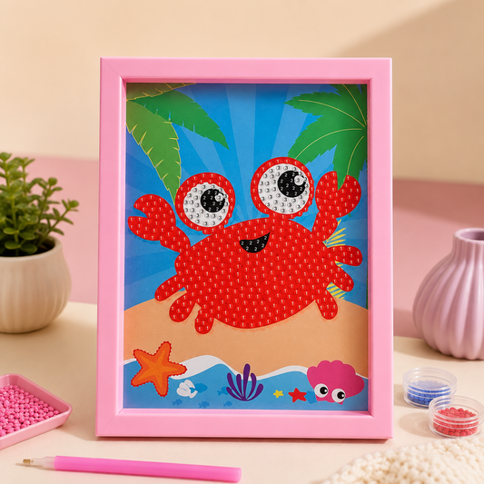Beach Crab Diamond Painting Kit (1Pc)