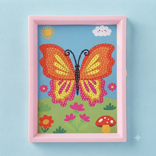 Butterfly Bloom Diamond Painting Kit (1Pc)