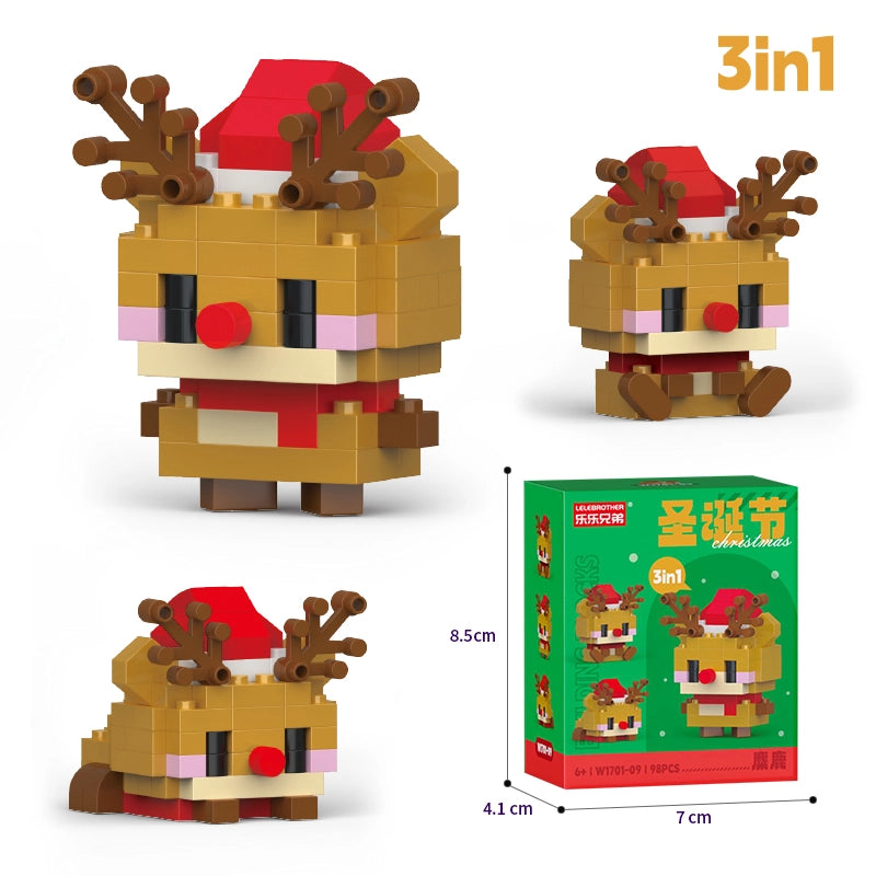 Christmas Elk Building Block (1Pc)