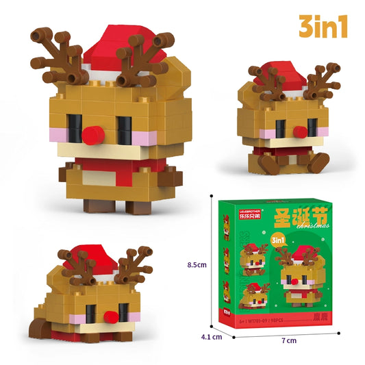 Christmas Elk Building Block (1Pc)