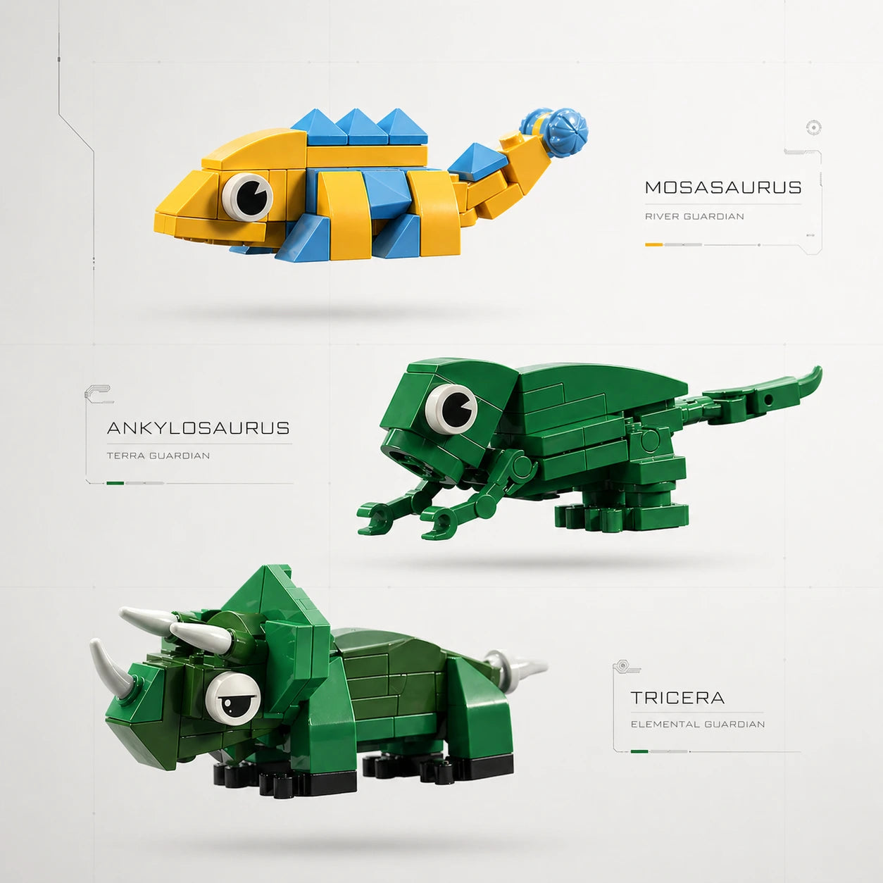 The Dinoverse (3 in 1 set)