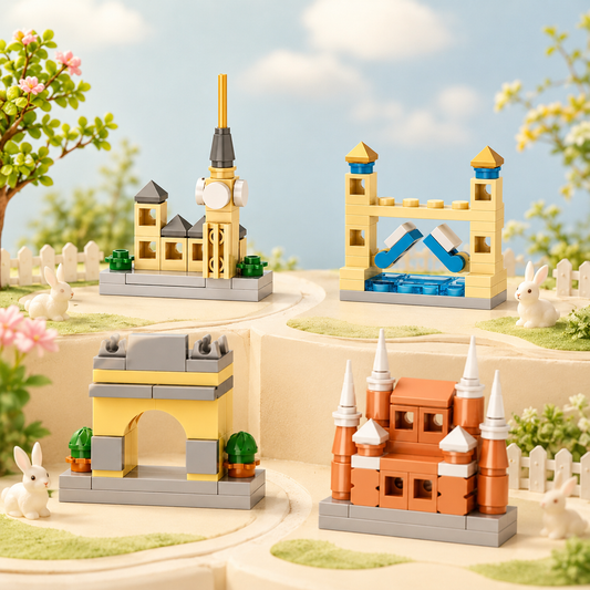 The European LandMarks(4 in 1 Set)