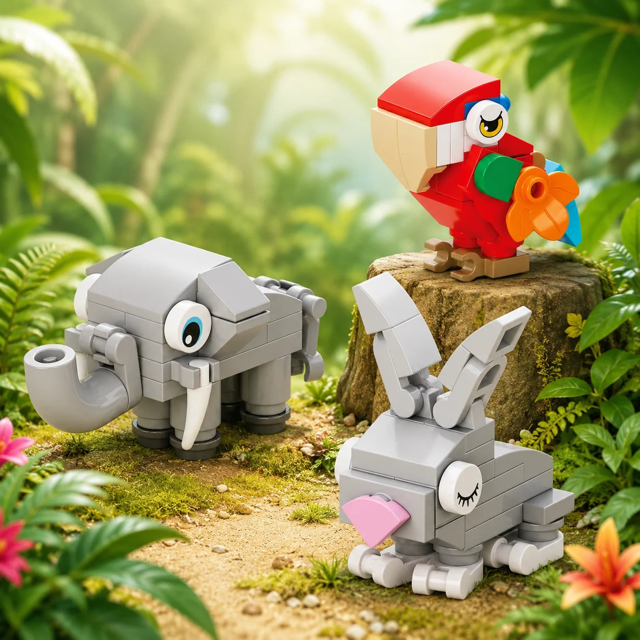 Wild Animal Pack (3 in 1 set)