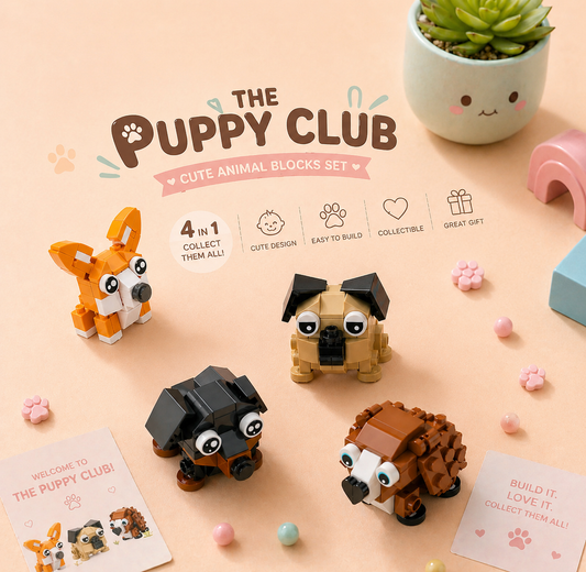 The Puppy Club (4 in 1 set)