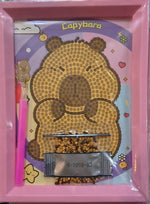 Cute Sitting Capybara Diamond Painting Kit (1Pc)