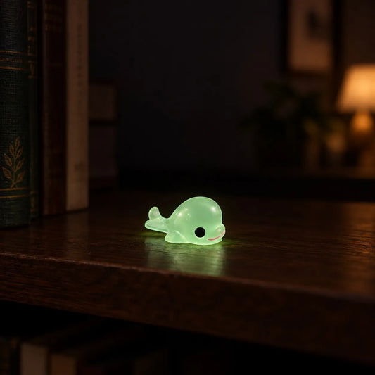 Miniature Glow Dolphin Assorted (1pc)