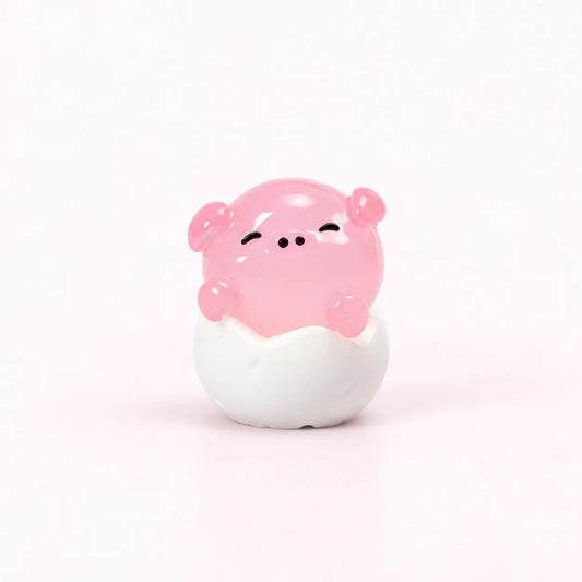 Miniature Glow Eggshell Animal Assorted  (1pc)