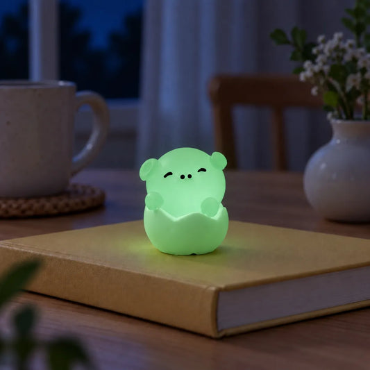 Miniature Glow Eggshell Animal Assorted  (1pc)