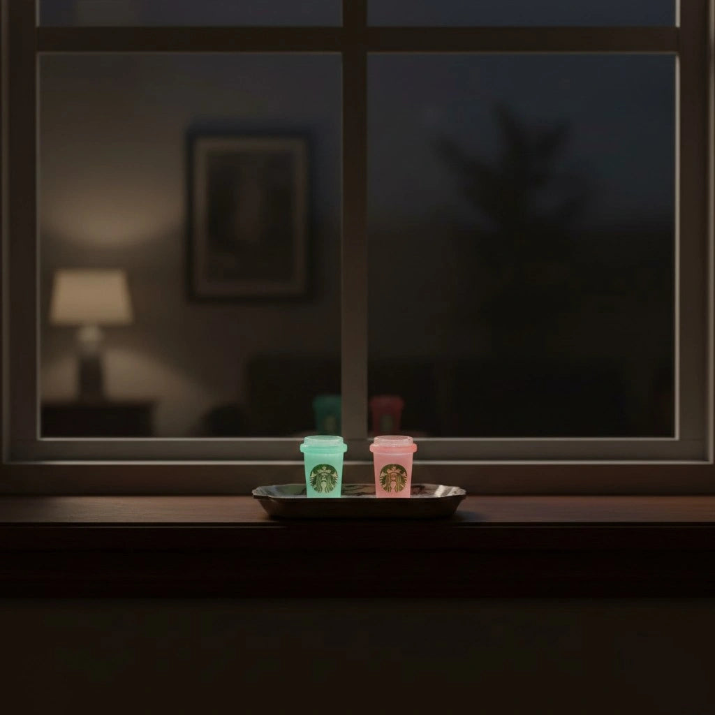 Miniature Glow Starbucks Cup Assorted (1pc)