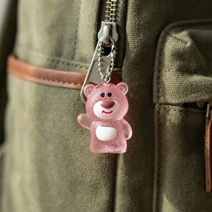 Miniature Glow Pink Bear Assorted (1pc)