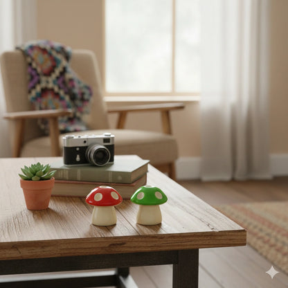 Miniature Mushrooms for Fairy Gardens (1Pc)