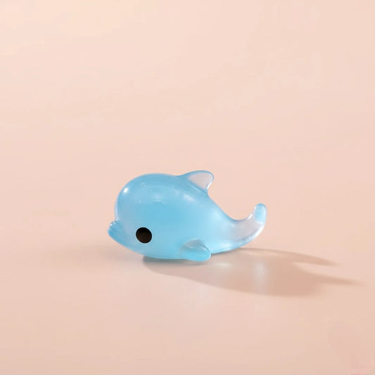 Miniature Glow Dolphin Assorted (1pc)