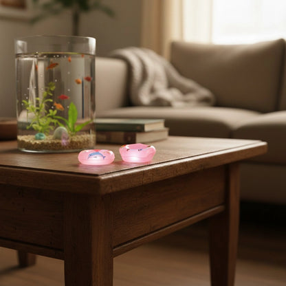 Miniature Glow Floating Swimming Ring (1pc)