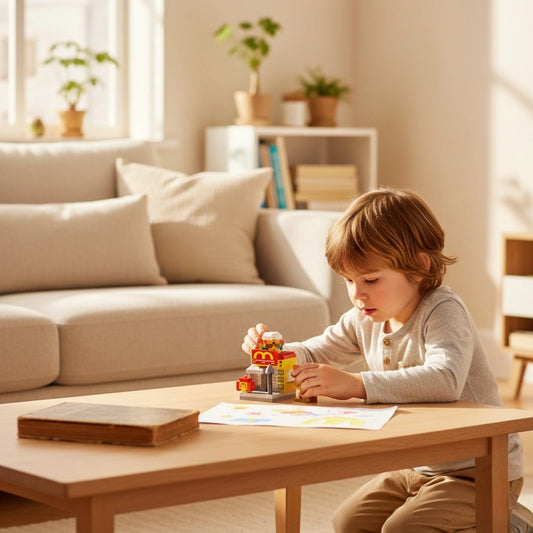 Golden Bite Street Diner Building Block (1Pc)