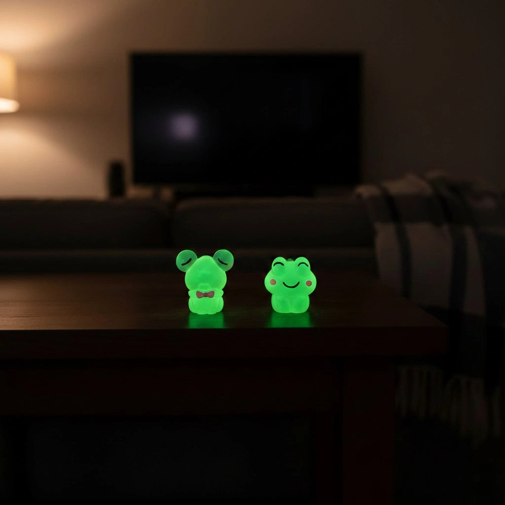Miniature Glow Frog Assorted (1pc)