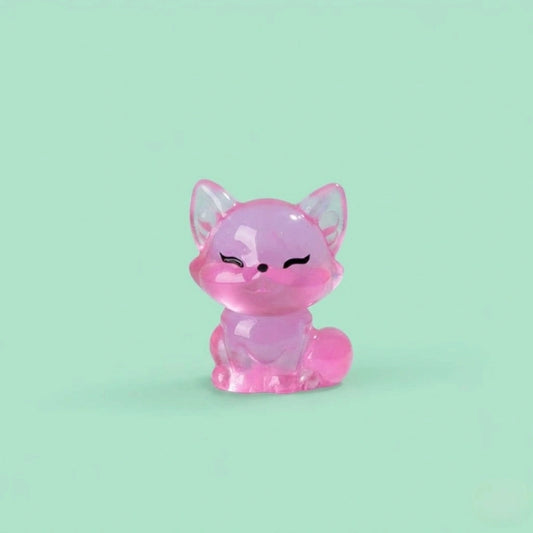 Miniature Glow Fox Assorted (1pc)