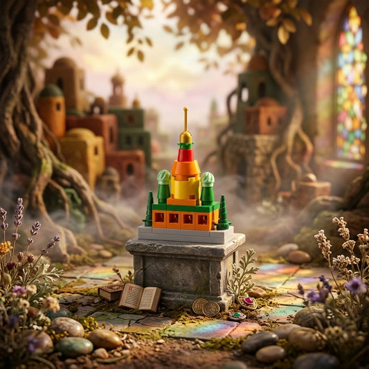 Saint Basil Cathedral Building Block (1Pc)