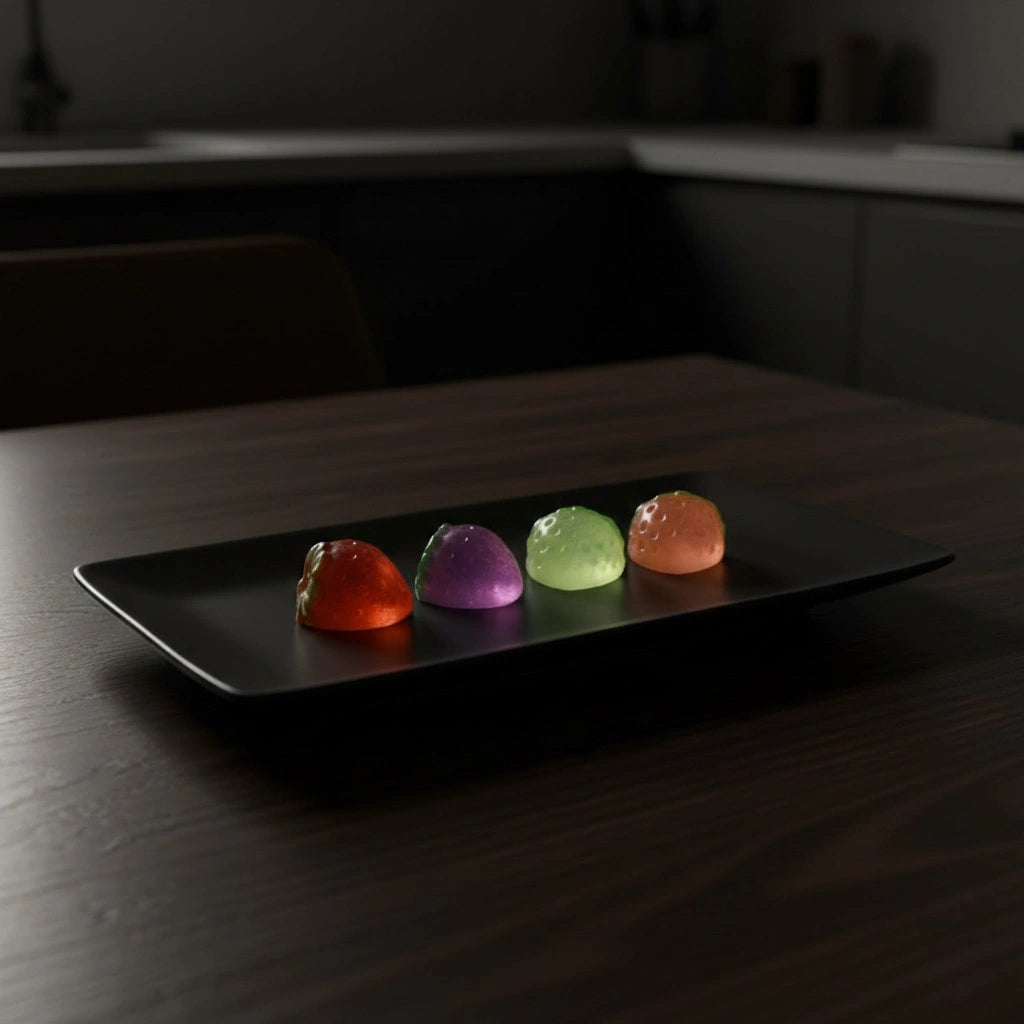 Miniature Glow Strawberries Assorted (1pc)