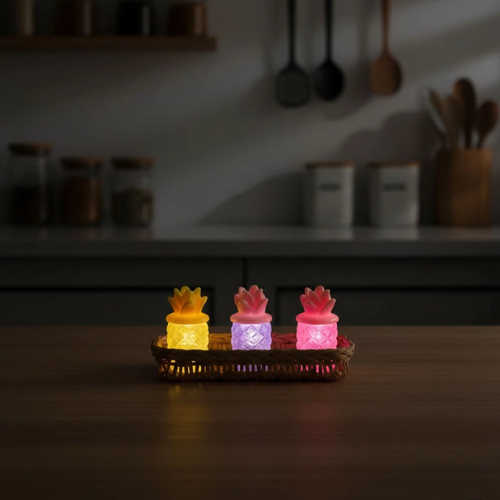 Miniature Glow Pineapple Fruit (1pc)