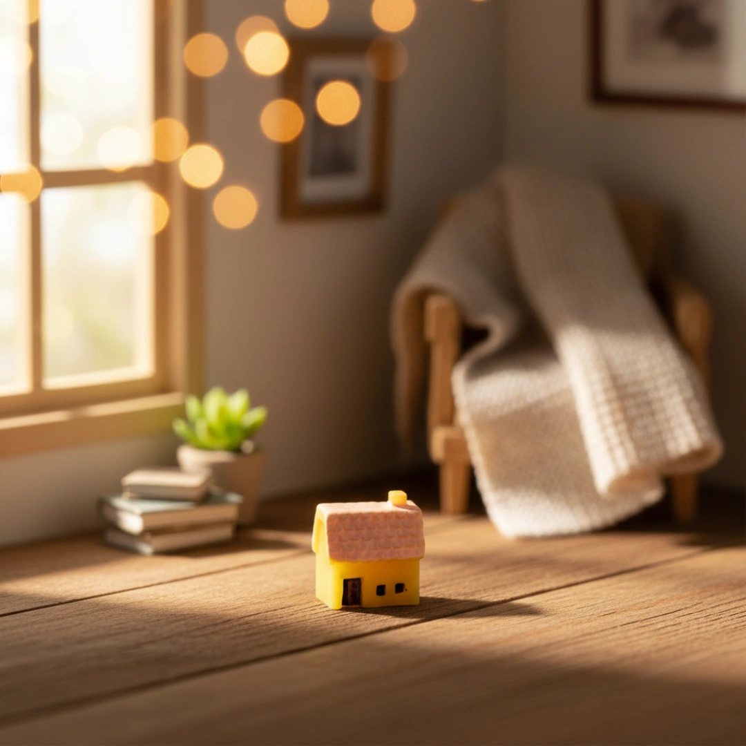 Miniature Resin House Assorted (1pc)