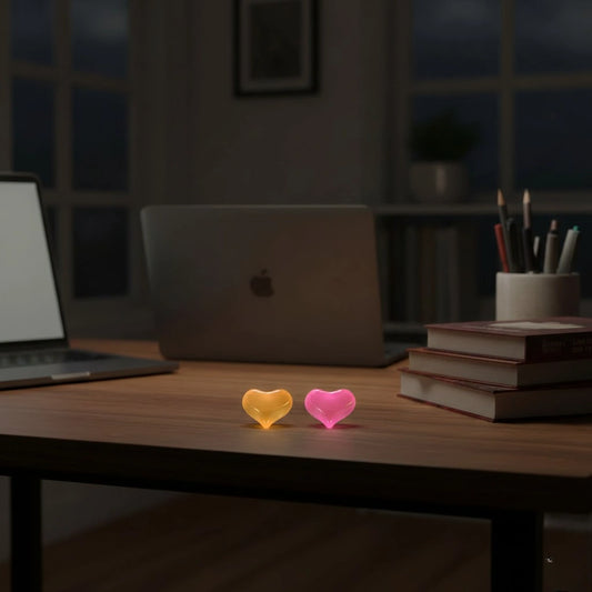 Miniature Glow Little Heart Assorted (1pc)