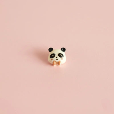 Miniature Panda Head Assorted (1pc)