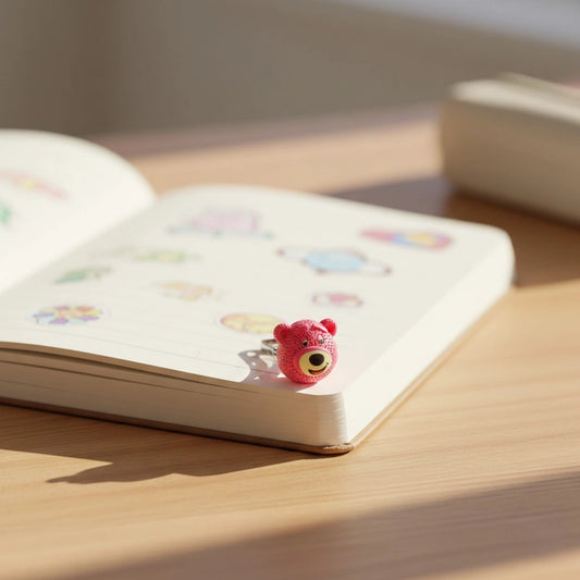 Miniature Bear Head (1PC)