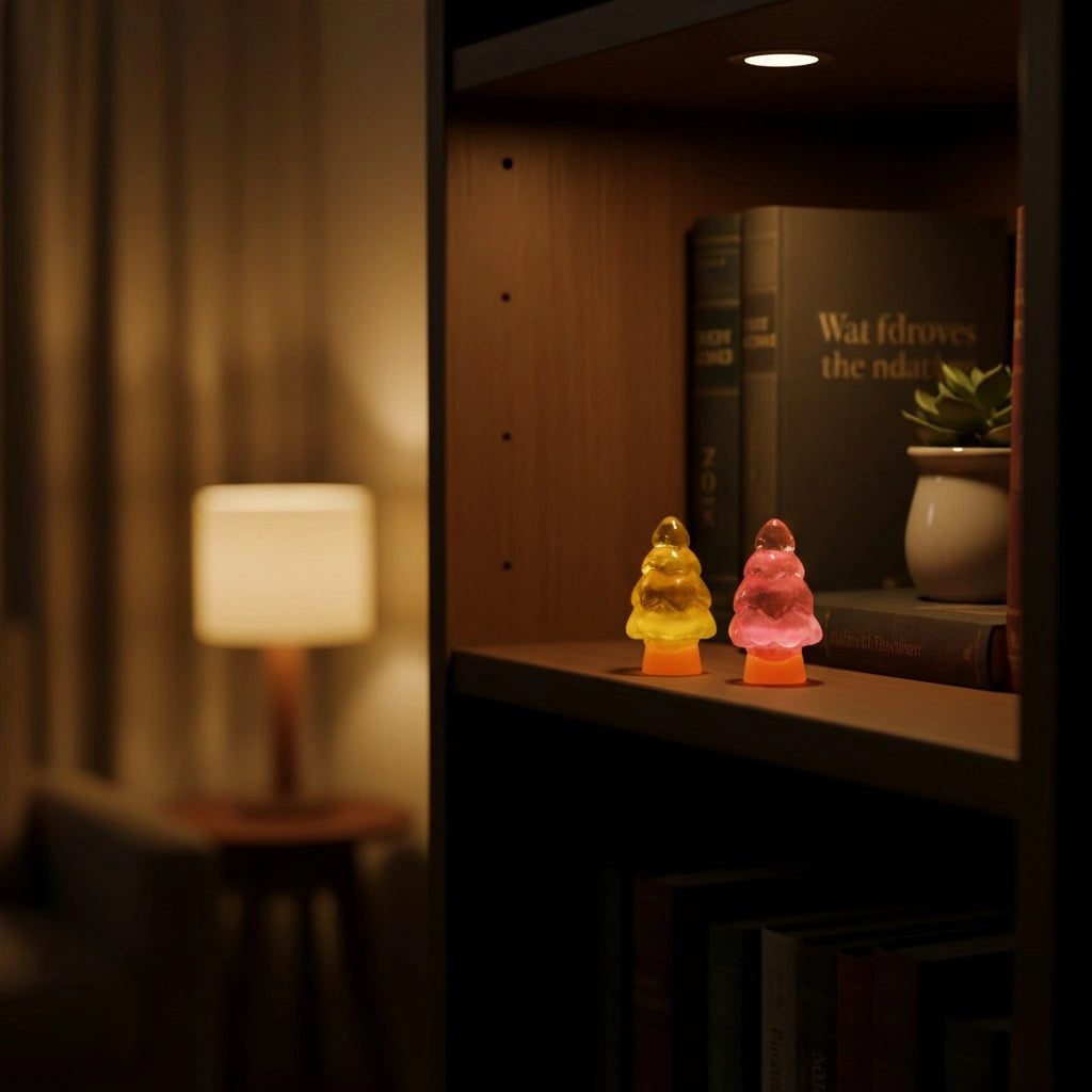 Miniature Glow Christmas Tree Assorted (1pc)