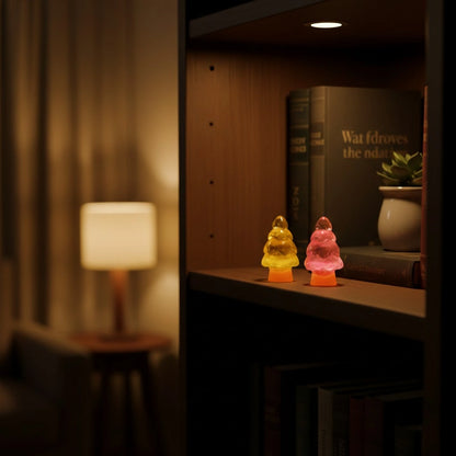 Miniature Glow Christmas Tree Assorted (1pc)