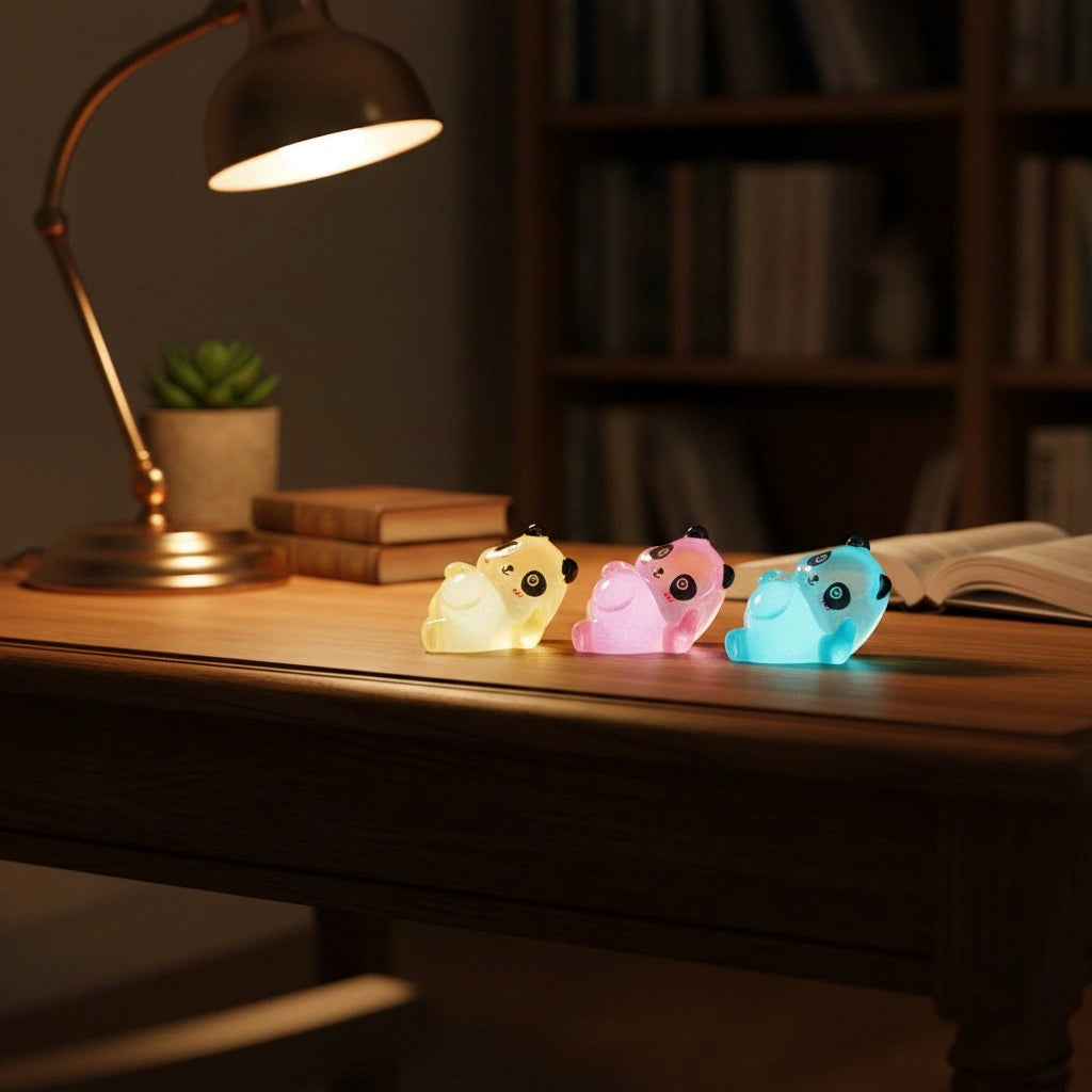Miniature Glow Little Panda (1pc)