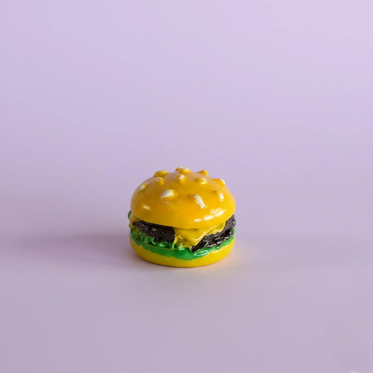 Miniature Dollhouse Hamburger (1pc)