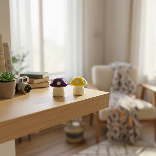 Miniature Mini Resin Mushroom