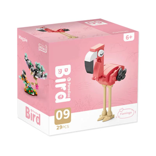 A pack of the Flamingo Building block set