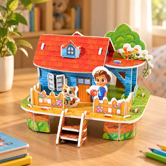 Little Sunshine House Cottage 3D puzzle (1 pc)