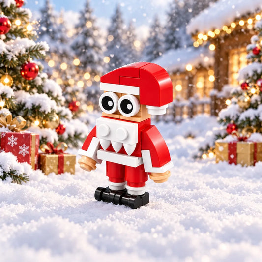 Holiday Santa Christmas Building Block (1Pc)