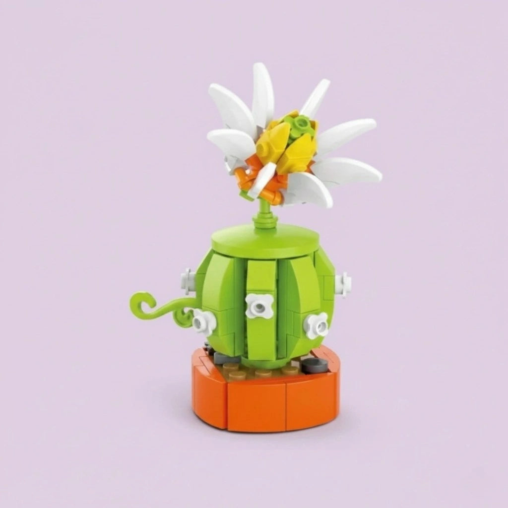 Astrophytum Asterias block with light purple background