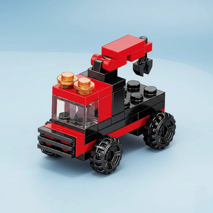  Crane Building Block (1Pc) in the blue background.