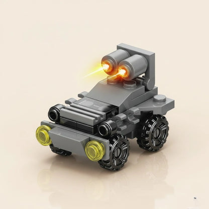 Sniper Vehicle Building Block (1Pc) on the light background.