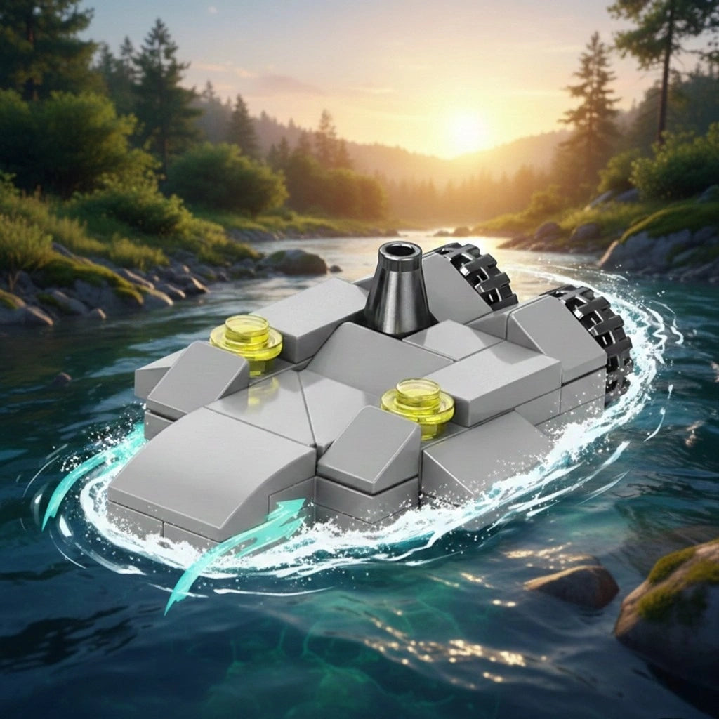 Landing Craft Building Block (1Pc) displayed on the screen.