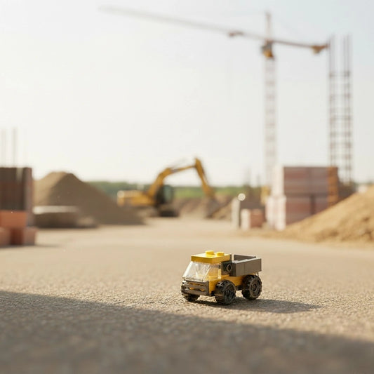 Tipper Car Building Block (1Pc)