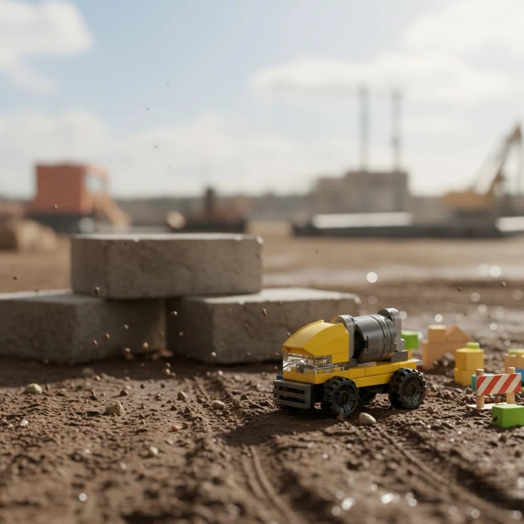 Transpoter Building Block (1Pc) on the construction side.