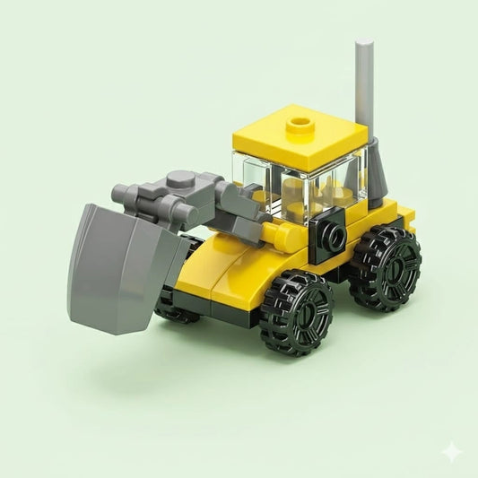 Excavator Building Block (1Pc)