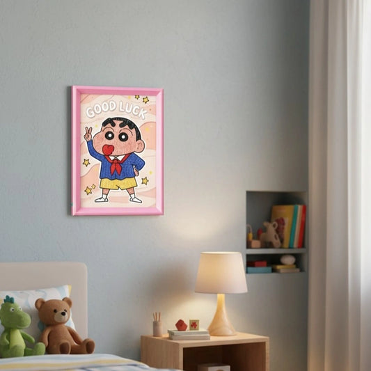 Good Luck Shinchan Diamond Painting Kit (1Pc)