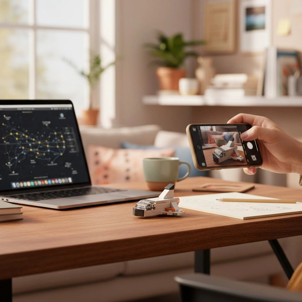 Orbital Space Shuttle Building Block (1Pc)